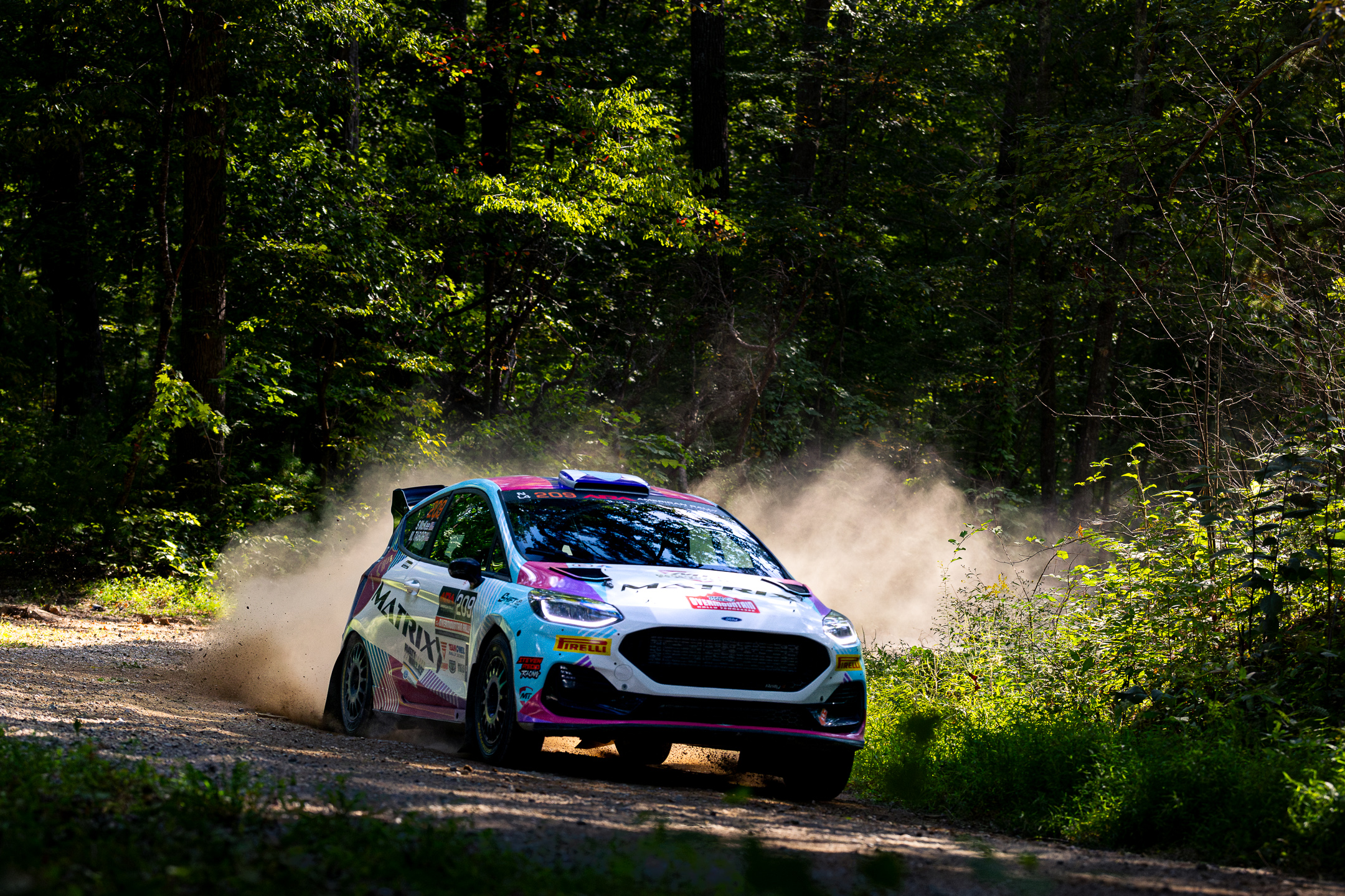 Ford Fiesta Rally3, #209 â photo: Chris Allen + Jason Deymonaz